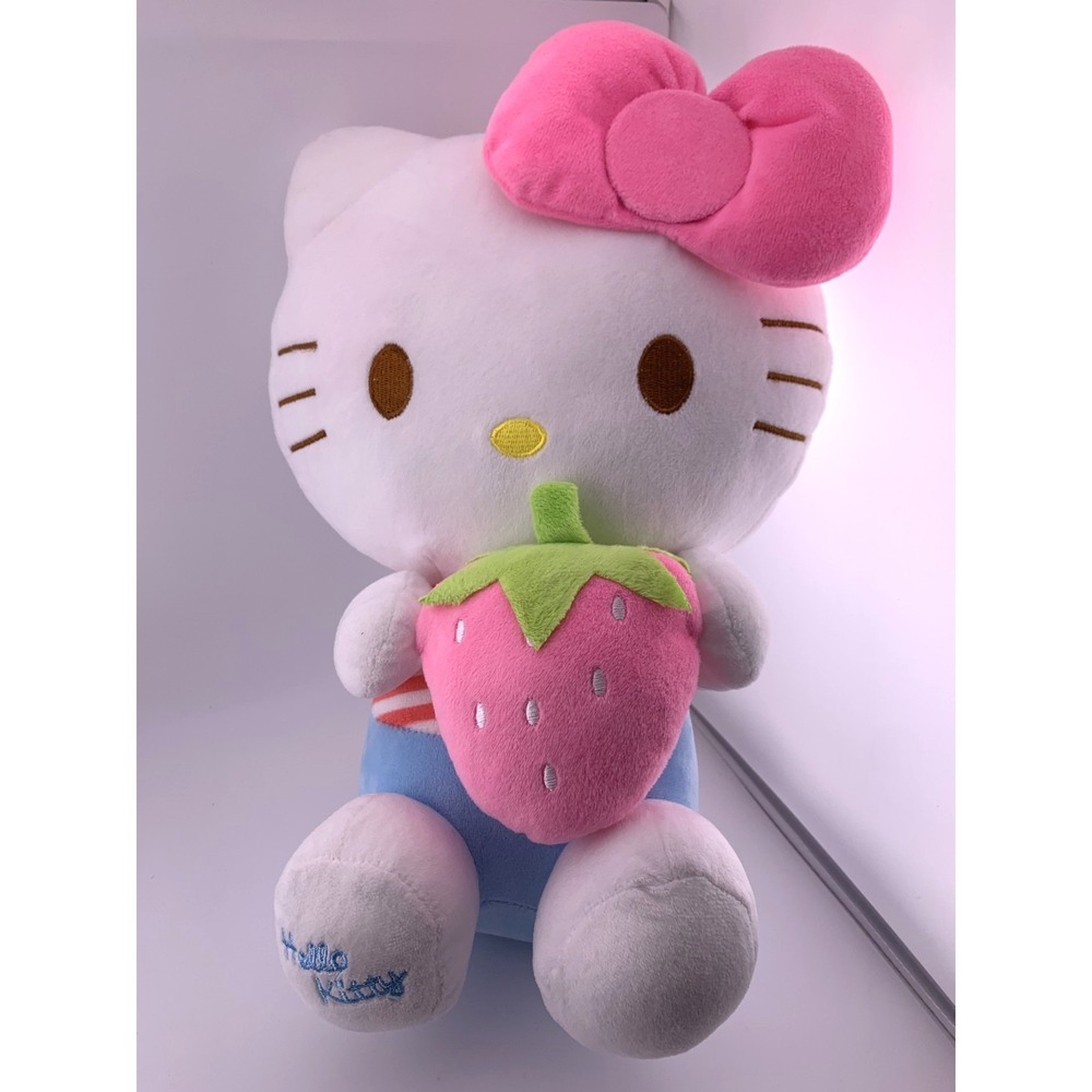 Hello Kitty Plush Toy 17.5″ (45 cm) – Kawaii Cat Stuffed Animal, Soft Plush Doll